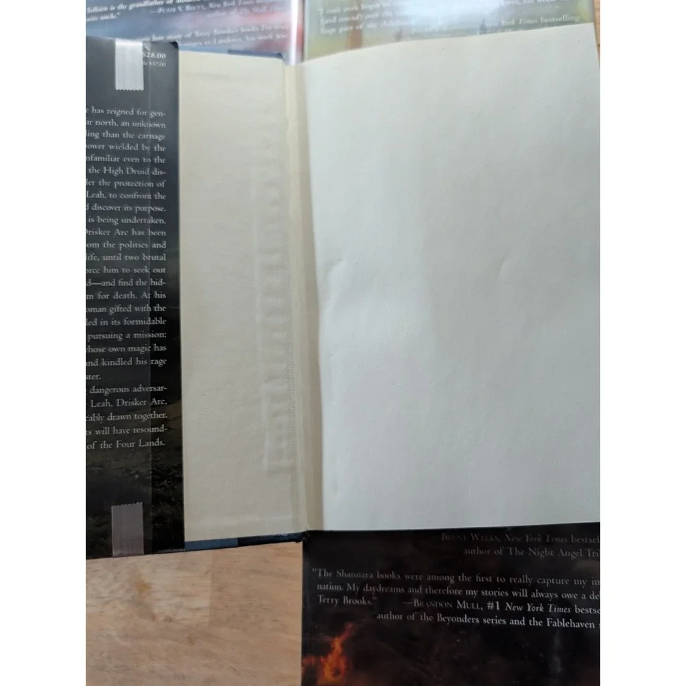 Complete Fall of Shannara ( 4 Book Set ) Terry Brooks Library copy 1st Edition‎